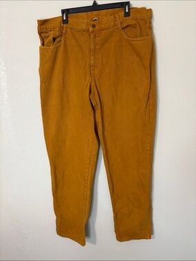 Rodin VTG 90s Straight Leg Yellow Jeans Cotton 40